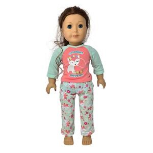 American Girl Doll Saige DOTY 2013 Blue Eyes Freckles Auburn Brown Hair 2413SJ